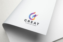 Great Letter G Abstract Logo Screenshot 2
